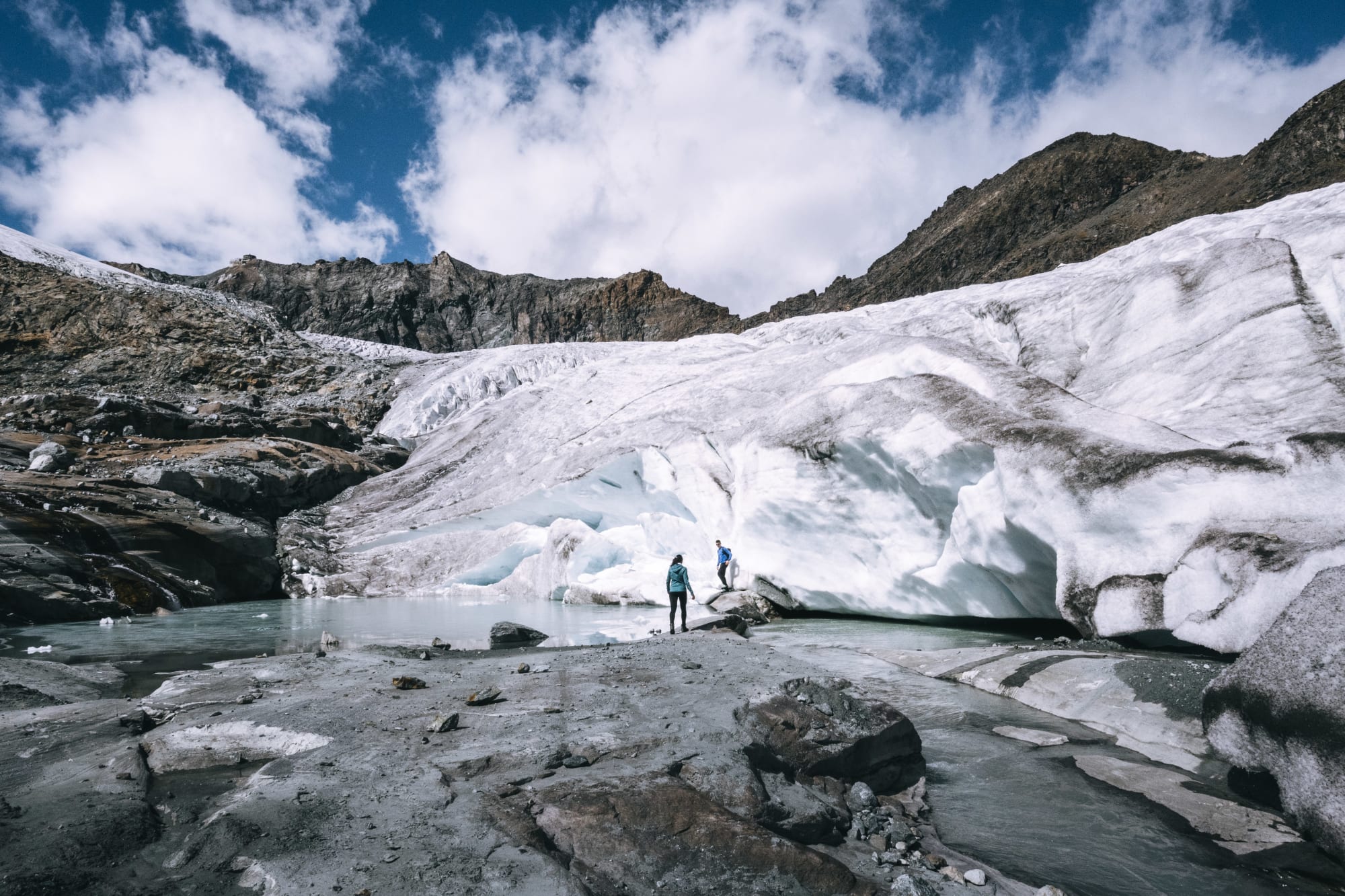 Sentier des glaciers de la vallée de Saas