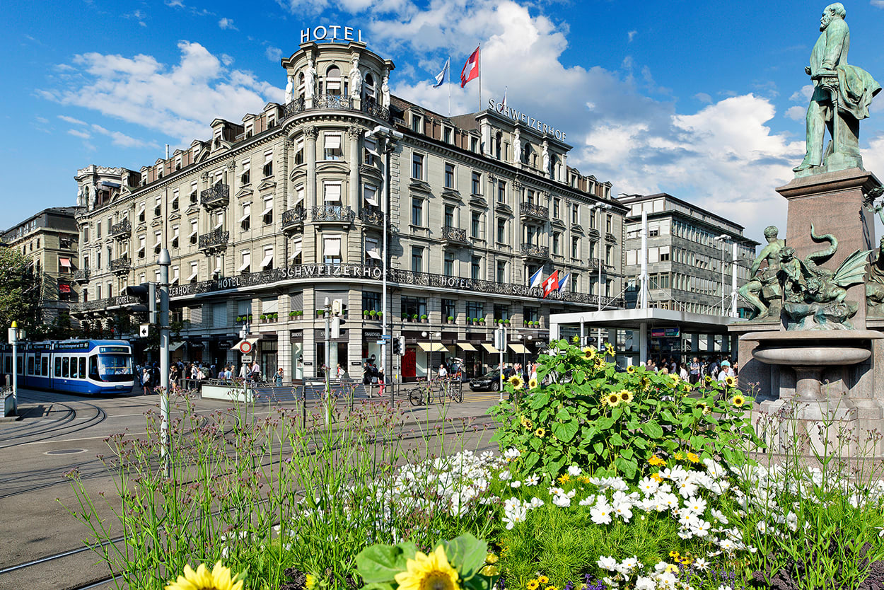 Hotel Schweizerhof Zürich Aussenansicht