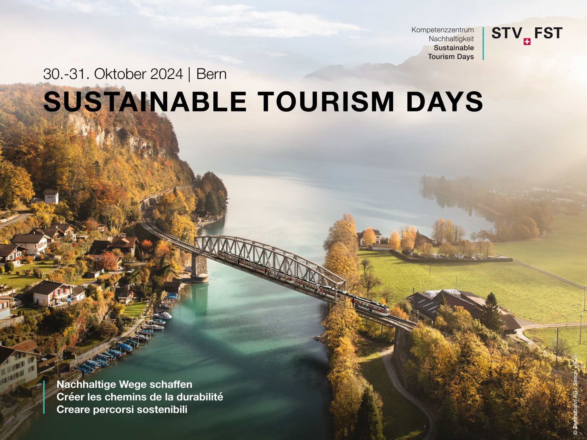 Keyvisual der Sustainable Tourism Days 2024