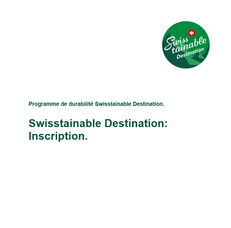 Masterfile Swisstainable Destination