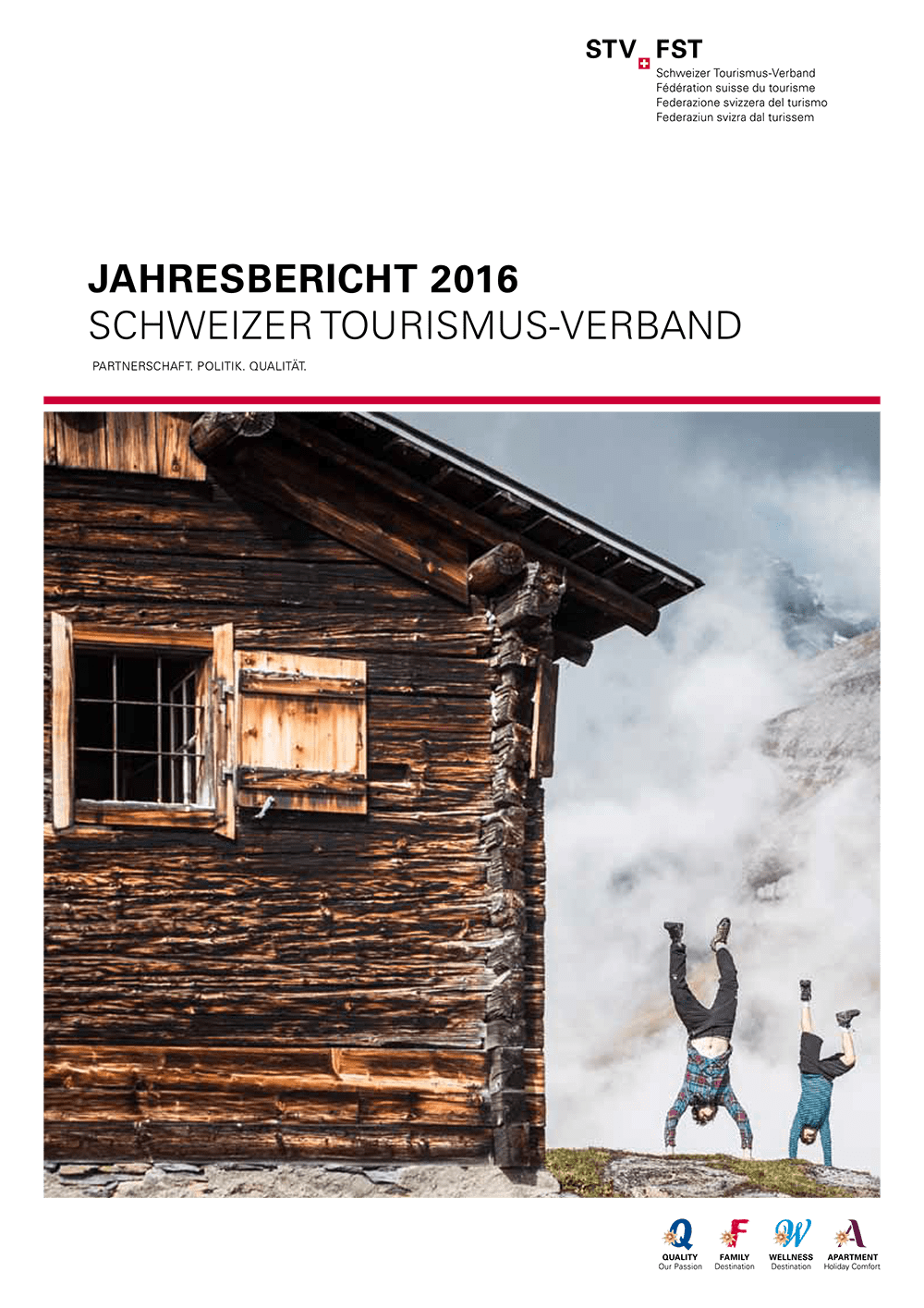 Jahresbericht 2016 – Schweizer Tourismus-Verband