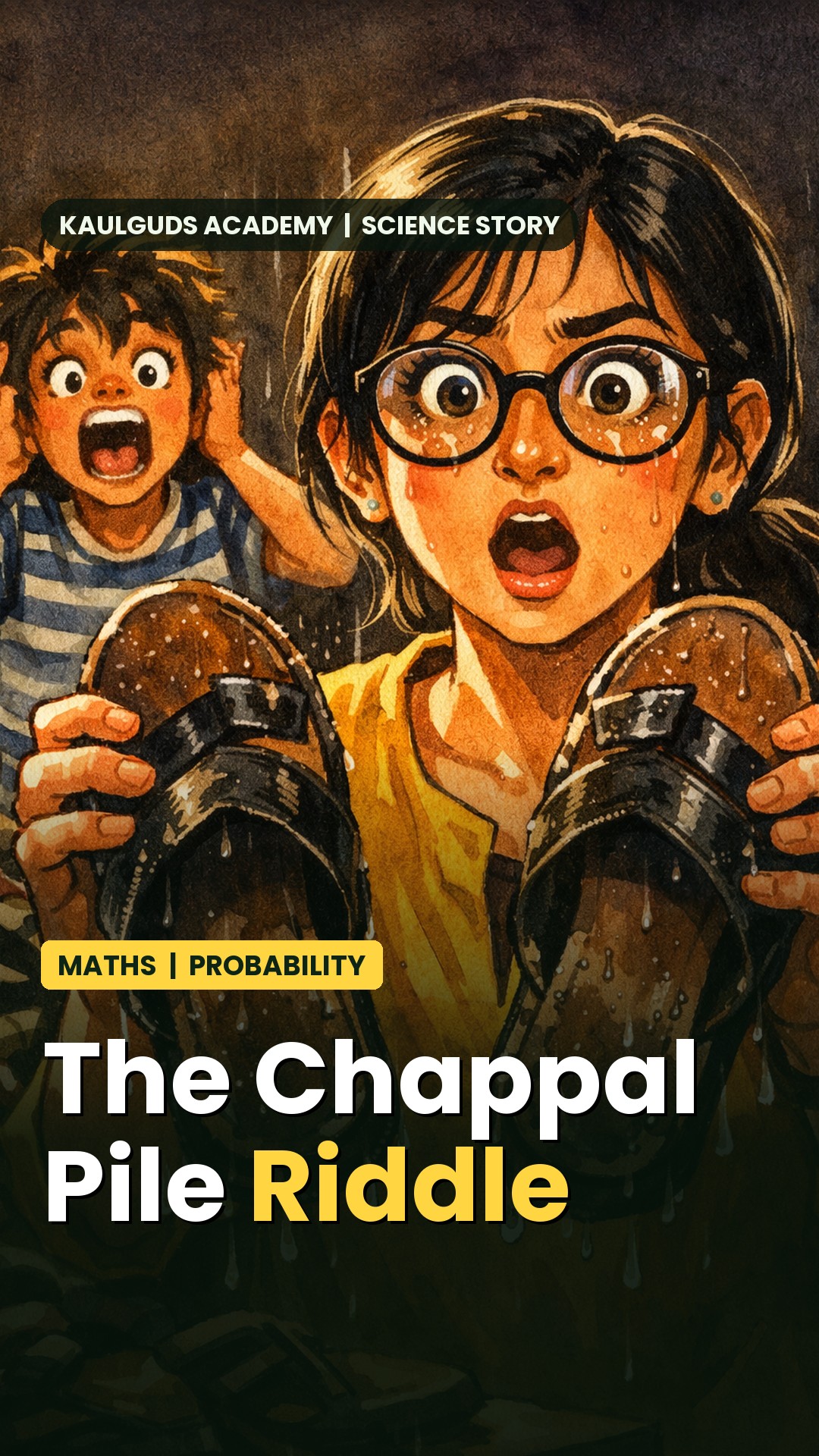 Could you grab your own chappal pair from a pile on the first try?