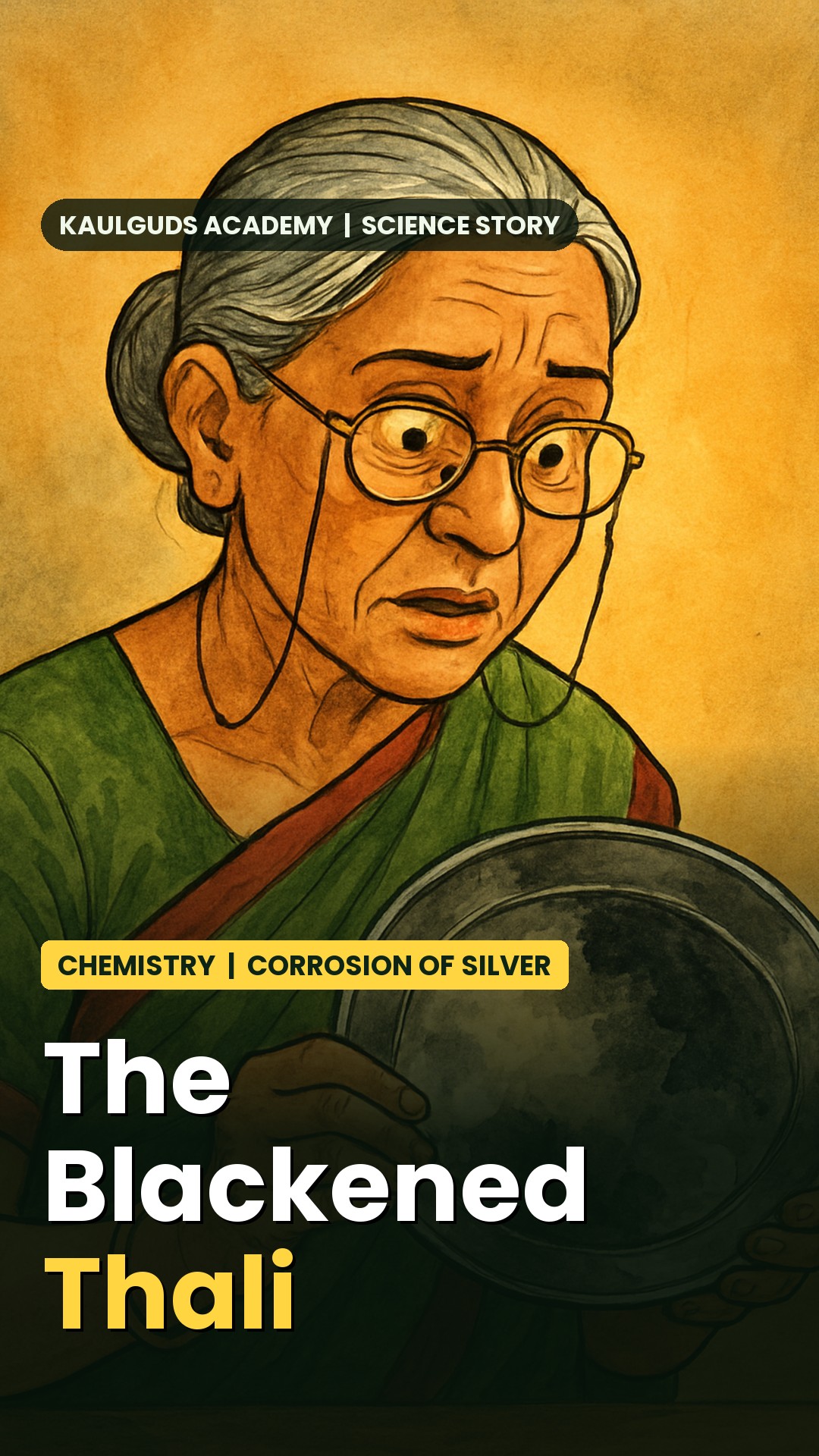 Why does silver turn black after pooja, even when it looks clean?
