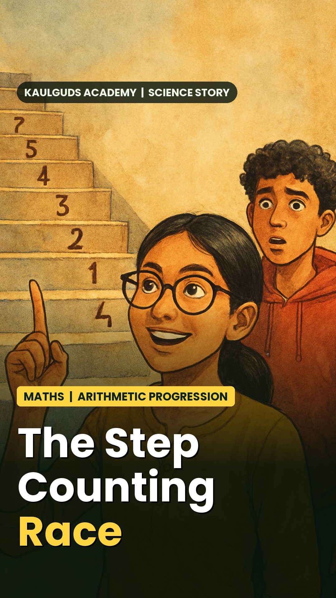 Do you have to count each step, or could a pattern help you add them faster?