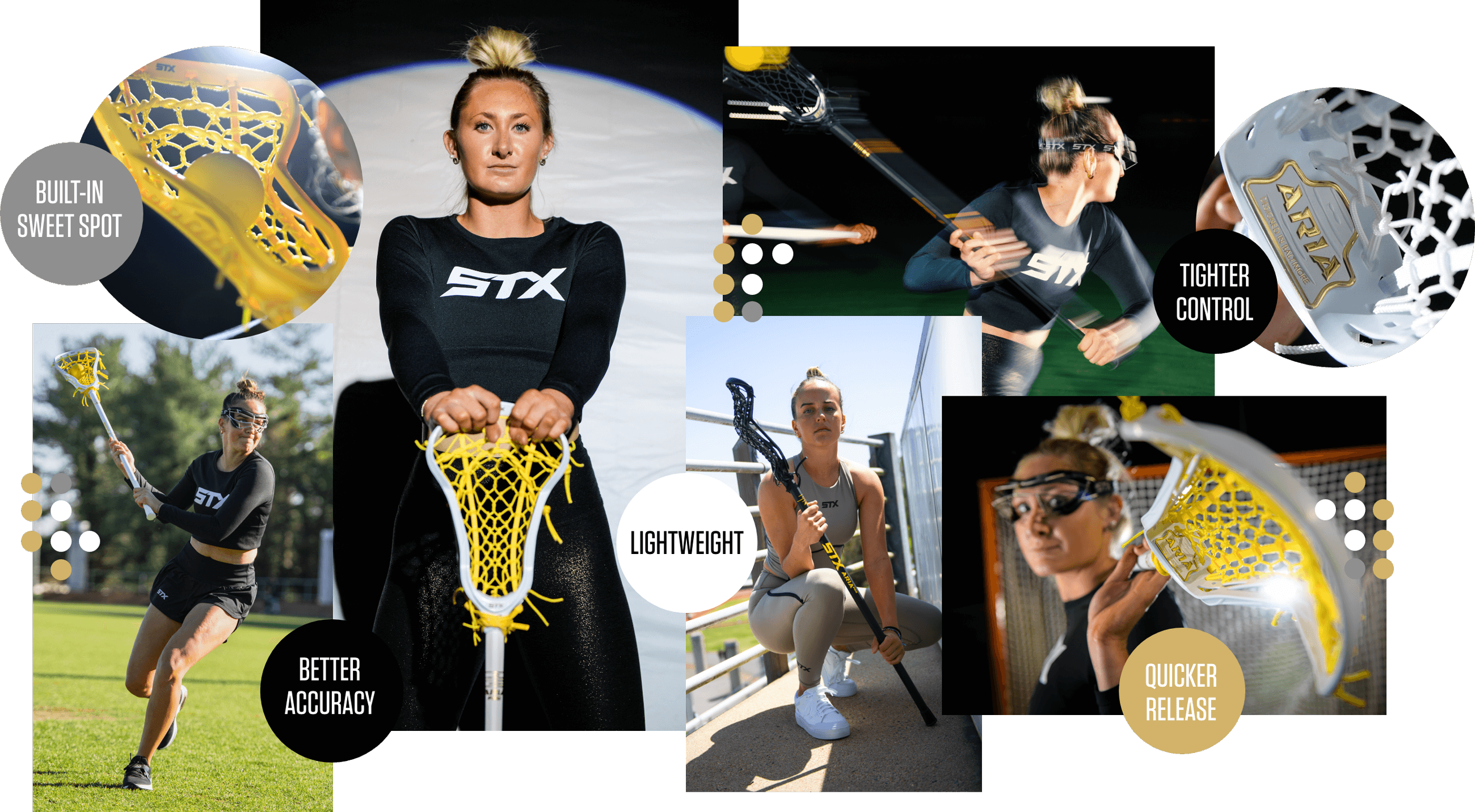 STX Aria Pro Complete Women's Lacrosse Stick