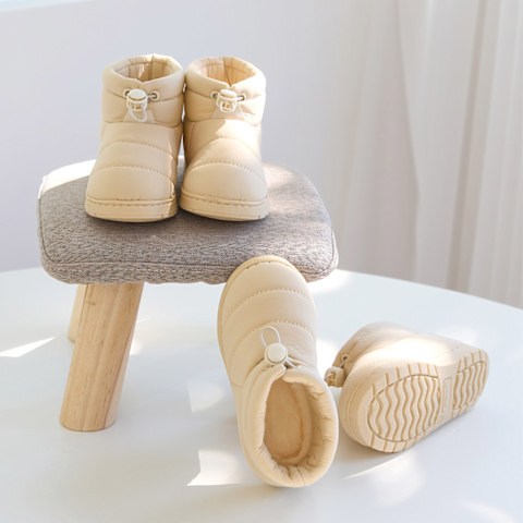 [베베누보] 유아 방수 크로와상 패딩부츠 3color