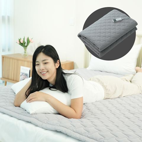 [한일의료기 2025 신형] 전자파없는 프리미엄 탄소열선 카본매트 온가족 안심 전기요 슈퍼싱글 퀸