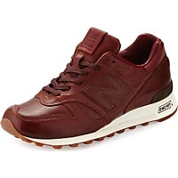 new balance leather sneaker