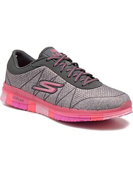 skechers go flex walk mujer purpura