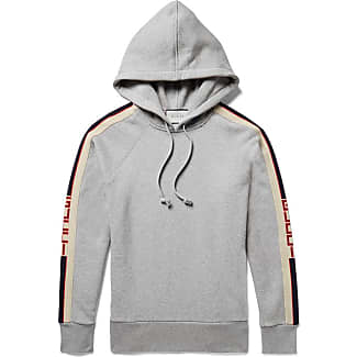 gucci technical hoodie grey