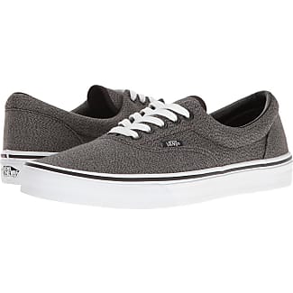 vans shoes gray and black