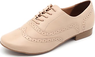 Bottero Oxford Couro Bottero Brogue Nude