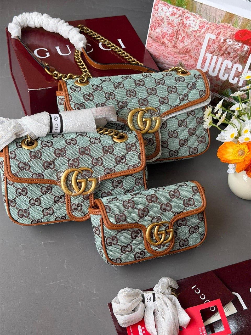 Mint Heritage Chain Bag