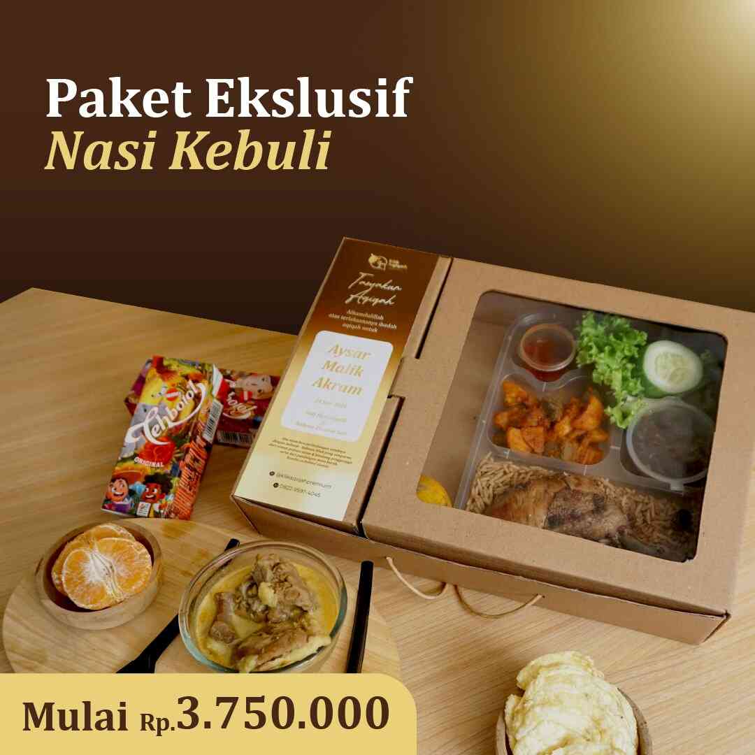 Paket Eksklusif Nasi Kebuli