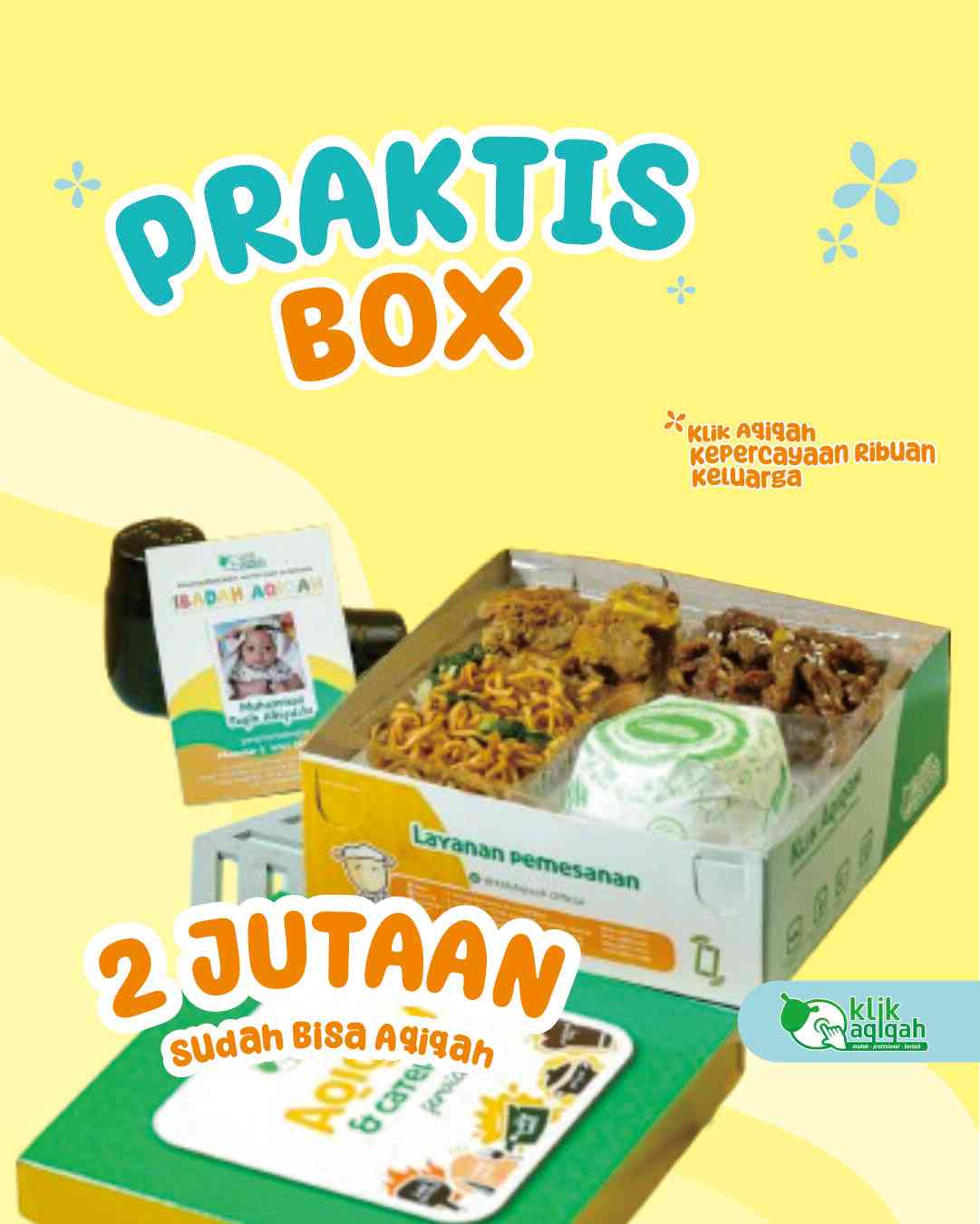 Paket Praktis Kemasan Box
