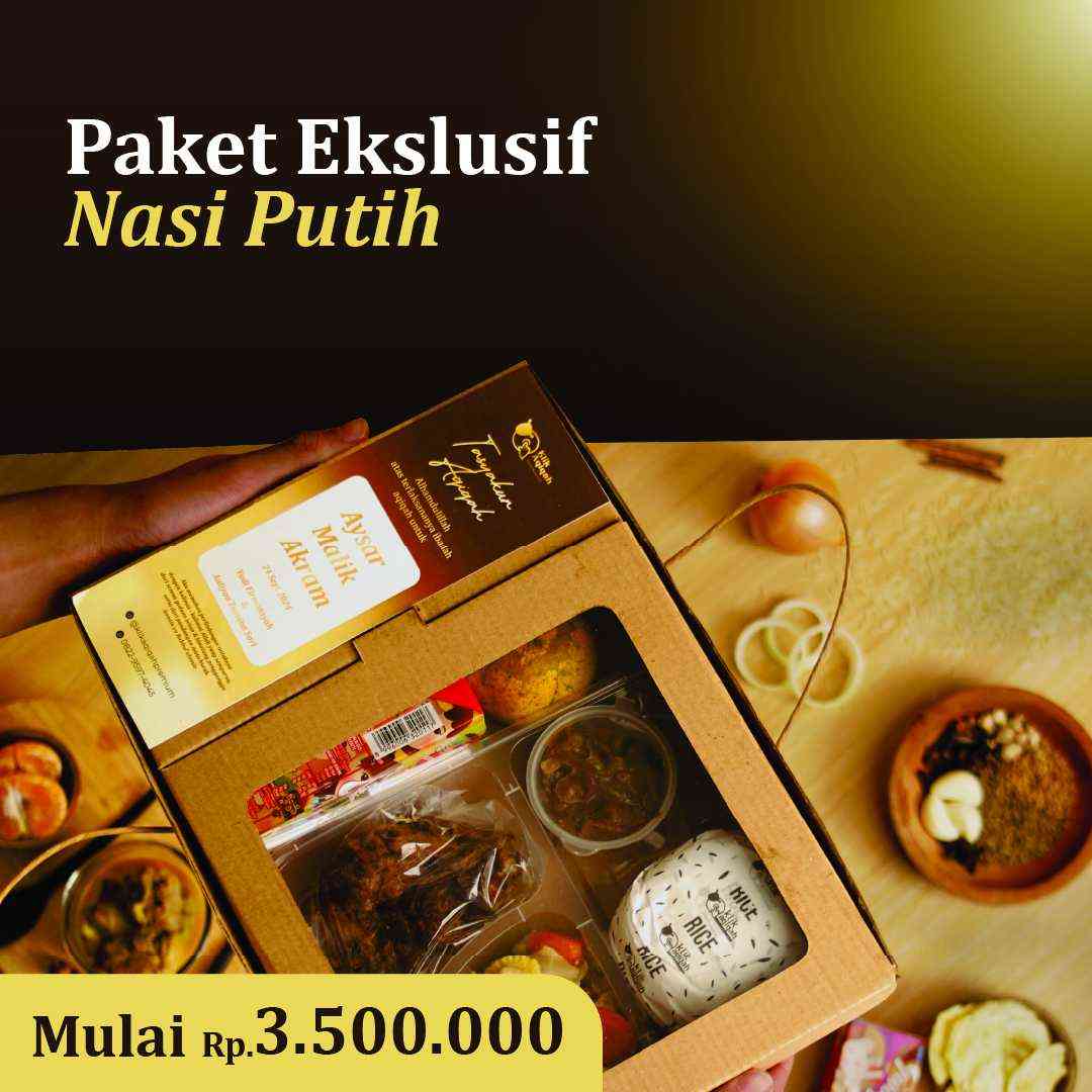 Paket Eksklusif Nasi Putih