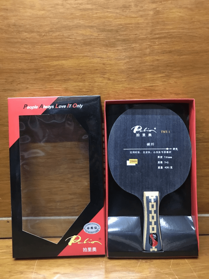 Jual Kayu Bet Bat Tenis Meja Pingpong Palio Tnt-1 Fl Original (Kode 003