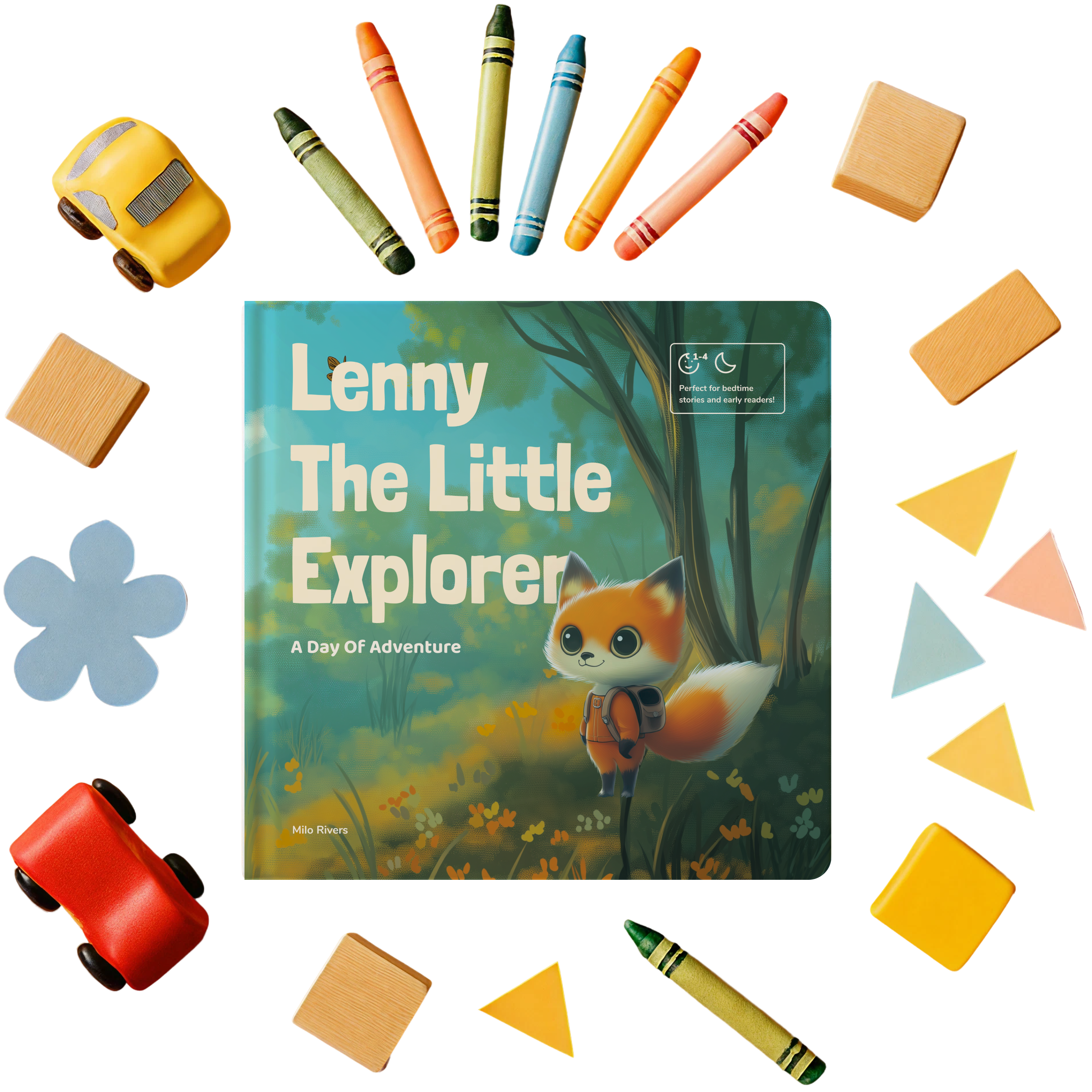 Lenny the Little Explorer book cover