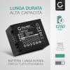 2x Batteria DMW-BLB13,-BLB13E,-BLB13GK,-BLB13PP per fotocamera Panasonic Lumix DMC-G10, DMC-G2, DMC-GH1, DMC-G1, DMC-GF1 Affidabile ricambio da 1250mAh, marca CELLONIC®