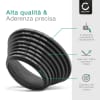 8x Anelli adattatori CELLONIC® ‘step up’ per filtri e parasole di fotocamera con diametro più grande su obiettivo con ø filettatura inferiore