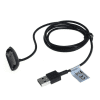 USB Smart Watch Charger for FitBit Inspire 2 0,90m Fast Charging 1A Data Cable Smartwatch Fitness Tracker PVC - Black