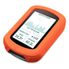 CELLONIC® Schutzhülle kompatibel mit Garmin Edge 540 / Edge 840 Silikonhülle - Schutz Tasche Silikon Hülle, Fahrrad Navi Case - GPS Cover Bumper Etui orange