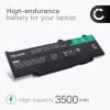 Batteri for Dell Latitude 7455, 5455, 14 7455, 14 5455, 15 5550 (DNDWT), DR02P, R73TC, 2X1V9, GTG7N 3500mAh 11.1V fra CELLONIC
