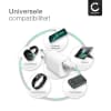 Oplader + USB Kabel compatibel met Bose Portable Home Speaker, SoundLink Flex luidspreker - 15W Adapter 3A Oplaadkabel 1m bluetooth speaker