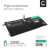 Batteri for Lenovo ThinkPad X1 Carbon 3444, 3448, 3460 3200mAh fra CELLONIC