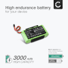 Batteri for Fluke 43 Power Quality Analyzers / ScopeMeter 120 / ScopeMeter 123, 123s Firmware below V2.0 3000mAh 4.8V fra CELLONIC
