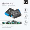 2x Batteri for GoPro Hero 8 7 6, AHDBT-801 1200mAh fra CELLONIC