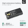 2x BR-402, BR-403 Batteri för Olympus DS-4000 / DS-3300 / DS-2300 / DS-5000, 800mAh Kamera-ersättningsbatteri med lång batteritid