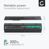 Batteri for Dell Inspiron 1300, B120, B130, TT720, HD438, KD186 4400mAh 10.8V fra CELLONIC