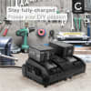 CELLONIC Makita 14,4V-18V lader for Li-Ion litium-ion-batterier - 2A DC18RCT, DC18RC, DC18RA, DC18SD erstatningsbatterilader for elektroverktøy