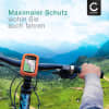 CELLONIC® Schutzhülle kompatibel mit Garmin Edge 540 / Edge 840 Silikonhülle - Schutz Tasche Silikon Hülle, Fahrrad Navi Case - GPS Cover Bumper Etui orange