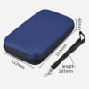 Beskyttelsesdeksel for Nintendo 3DS XL, DSi XL, New 2DS XL, Retroid Pocket 2 Plus & Analogue Pocket – Robust veske i mørkeblå