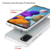 Backcover for Samsung Galaxy A21s (SM-A217) - TPU, Gjennomsiktig lomme, pocket, shell, skal