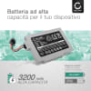 Batteria WUP-001 CELLONIC® per Nintendo Wii U GamePad Ricambio da 3200mAh per console giochi controller palmari