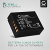 2x Batteria per Fuji FujiFilm X-T2 X-T20 X-T10 X-T1 X-Pro2 X-Pro1 X-A3 X-A2 X-A1 X-A10 X-E2 X-E2s X-E1 X-A10 - NP-W126 1140mAh + Caricabatteria BC-W126 di Ricambio sostituzione scorta