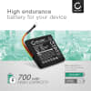 Batteri for TomTom Go 400, TomTom Via 110, TomTom Go 400 Touch, TomTom VF3H, VF3K AHA11108002 700mAh fra CELLONIC