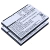 2x Batteri for Netgear AirCard 810, 810S, 790S, 790, 779S, AC790S, AC779S, Fuse 779, NTGR779ABB W-7, -7a, -7b, -8a (2000mAh, 3.7V) fra CELLONIC