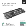 Batteri for HP Elite x2 1012 G1, L5H05EA, L5H12EA, L5H23AE, T8Y99AW, HP MG04XL 4750mAh fra CELLONIC