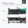 Batteri for Lenovo V14, V15, IdeaPad 3, IdeaPad S145-14AST, 15IWL, IdeaPad 320-14IKB, 15IKB 4100mAh fra CELLONIC
