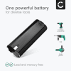 2x Batteri for Makita 9500D, 6012D, 6015D, ML700 Flashlight, DA3000D, 7000, 7034 2.1Ah fra CELLONIC