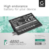 Batteri for Nokia G10 (TA-1338), Nokia G20, WT340 4850mAh fra CELLONIC