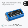 Batteri for Ledlenser MH7, MH8 2000mAh fra CELLONIC