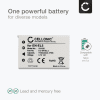 EN-EL5 Battery for Nikon Coolpix P500 P510 P520 P530 P100 P90 P80 P5100 P5000 P6000 3700 790 S10 P3 P4 ENEL5 Camera Battery Replacement - 1180mAh