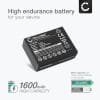 NP-85 Battery for FujiFilm Fuji FinePix F305 FinePix S1 FinePix SL1000 FinePix SL240 FinePix SL260 FinePix SL280 FinePix SL305 1600mAh Camera Battery Replacement