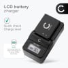 2x Batteri for Panasonic HC-V180 HC-V770 HC-V777 HC-V760 HC-V380 HC-VX980 HC-VXF990 HC-V770 Kameraer 4040mAh + Lader fra CELLONIC