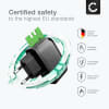 Phone Charger for Samsung GT-S5230, GT-B210, GT-E1200, GT-E1190, GT-E1150, SGH-J700, SGH-F480, SGH-P250 Connector Smartphone Charging Cable UK Adapter Power Supply 1.1m Lead 5W 1A / 1000mA